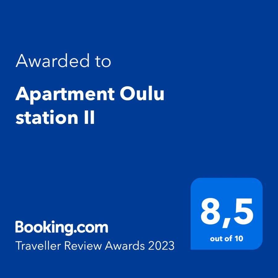 Apartment Oulu Station II Экстерьер фото